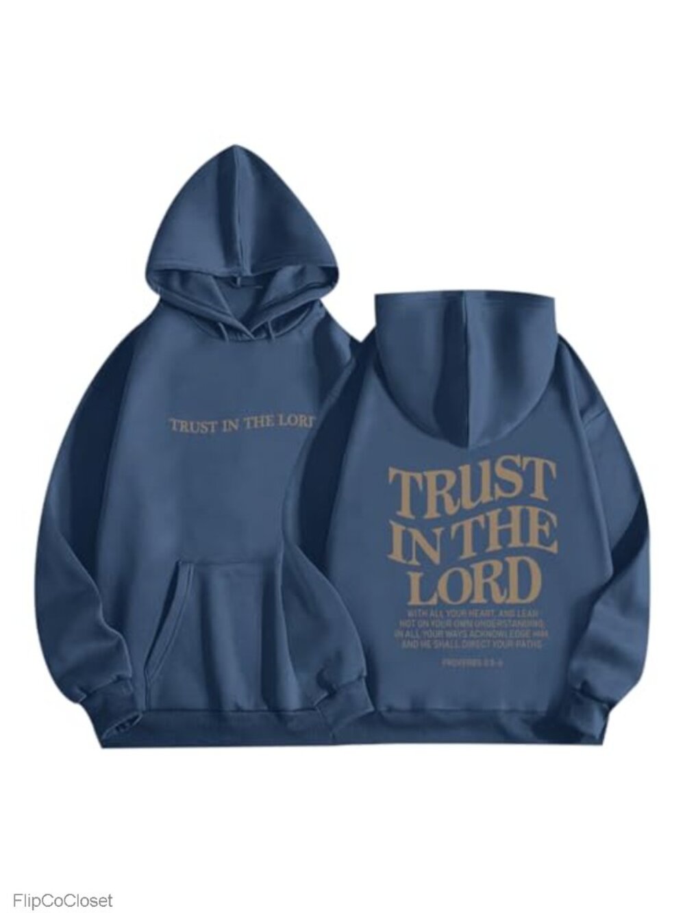 Trust In The Lord Christian Pullover Hoodie Sweatshirt Women